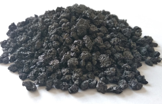 Low S And N Calcined Petroleum Coke , 98.5% Raw Pet Coke 1-10mm Size