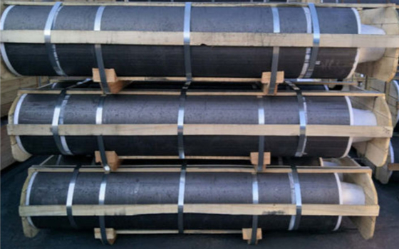 Ultra High Power UHP Graphite Electrode Bar 1500-2100mm Length CCIC Approval