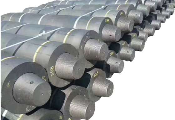Steel Making Graphite Rod Electrodes HP High Power Grade Low Resistivity