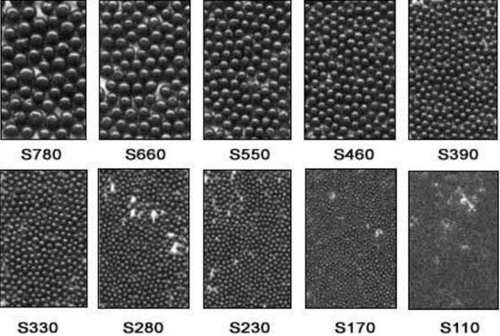 Black / Grey Color Metal Alloy Cast Steel Shot S550 For Surface Treatment